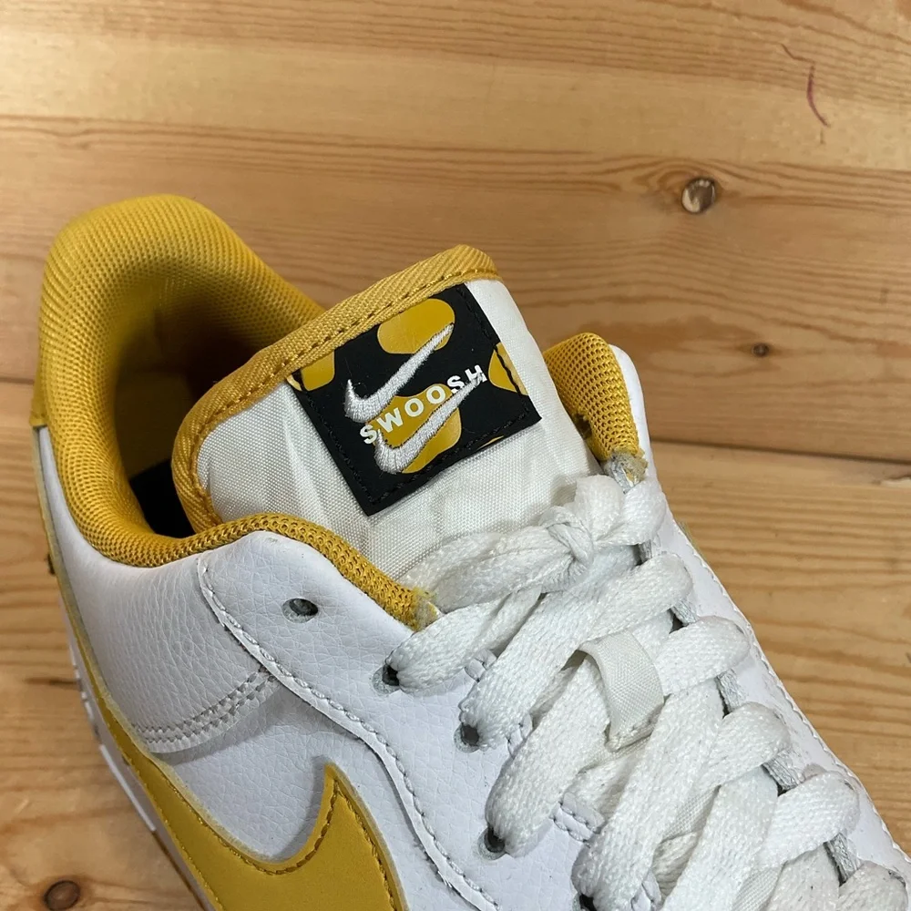 Nike Air Force 1 '07 LV8 Double Swoosh Men’s 12 White Light Ginger CT2300-100